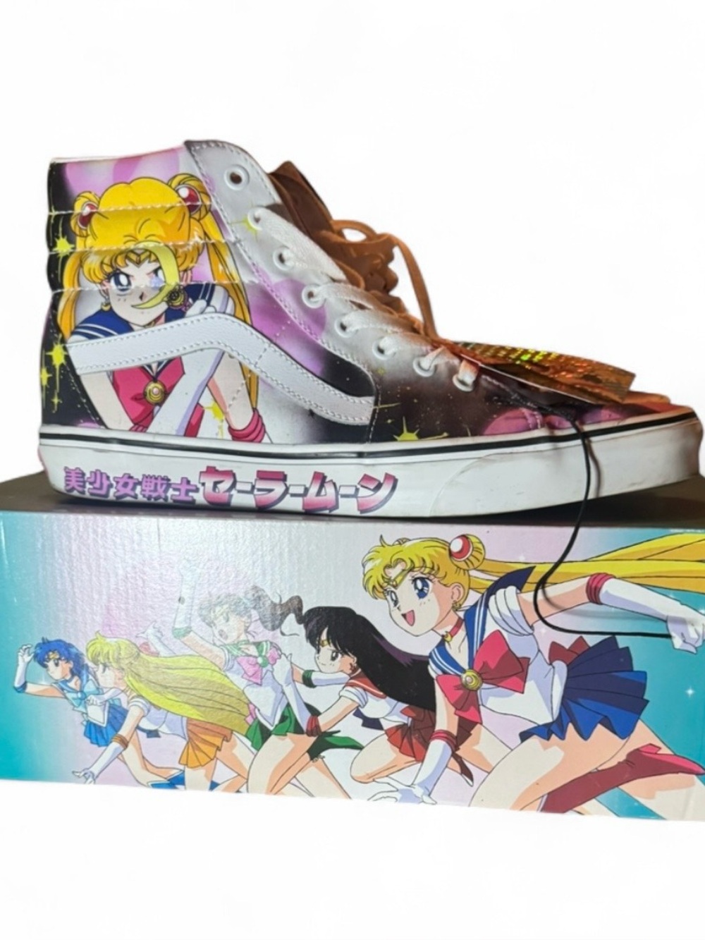 Sailor Moon x Vans limited edition Sk - Hi size 11